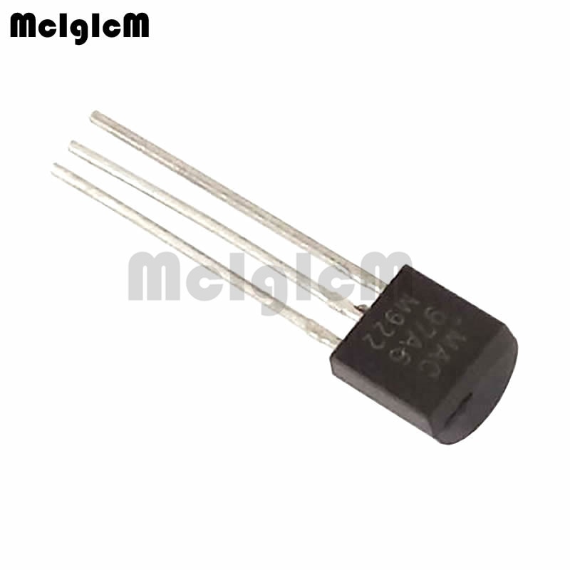 Mcigicm 100 stk mac 97 a 6 400v 600ma silicium styret switch til -92 ensretter diode tyristor