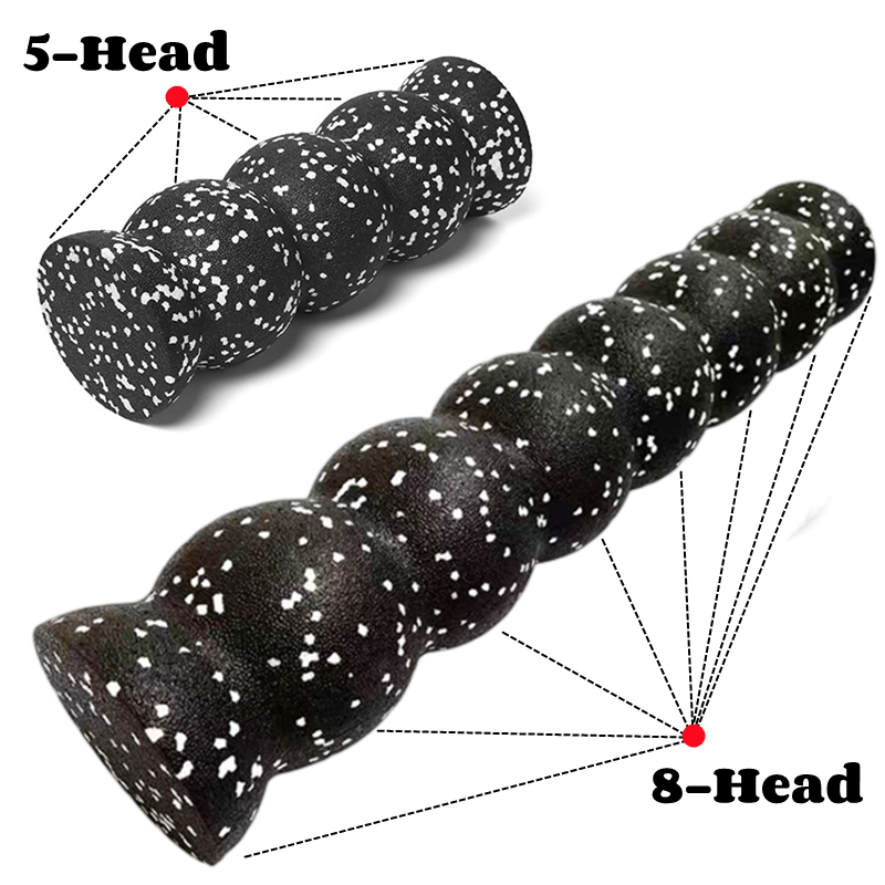 Yoga Foam Roller Golvend-Vorm Epp Fitnees Massage Roller Voor Triggerpoint Therapie Myofasciale Release Nek Been Pijn relief