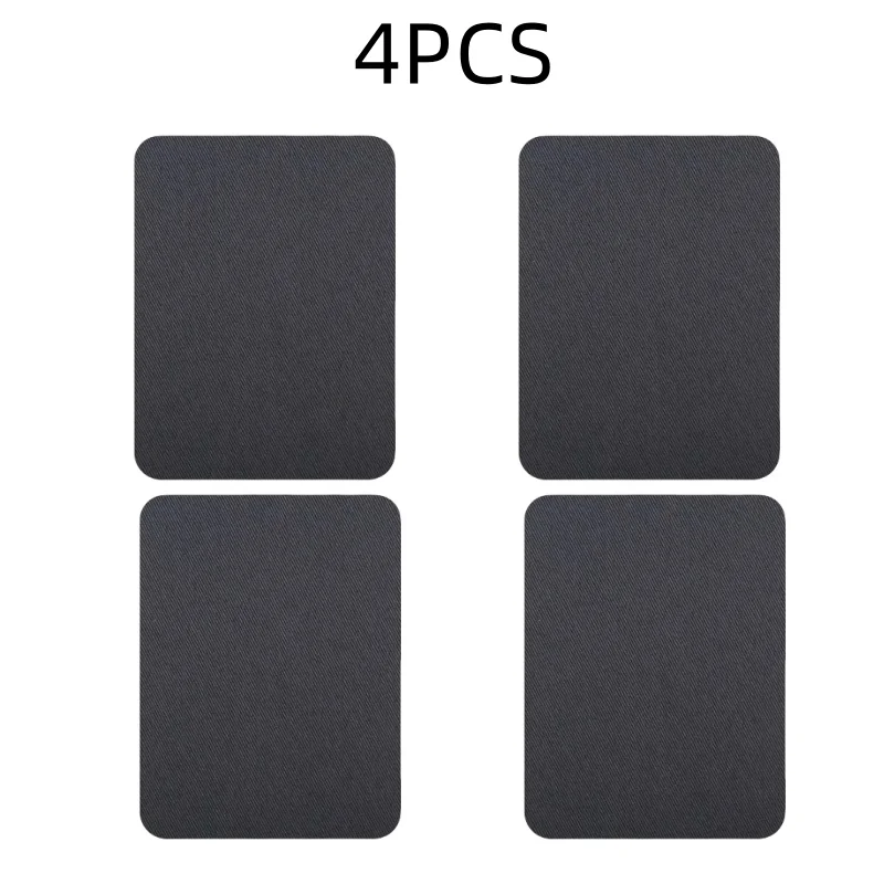 4 stuks opstrijkbare patches kledingreparatie veelkleurige stoffen patches opstrijkbare sterke lijm katoenen patch voor kleding Jean reparatie decor