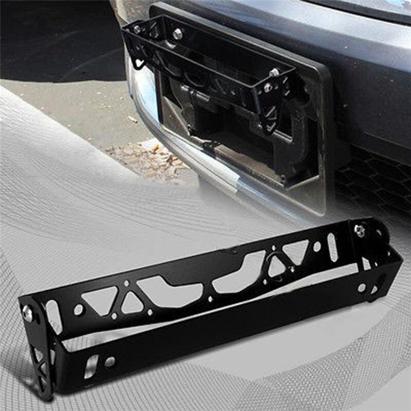 Universal- Aluminium Auto Styling Kennzeichen Rahmen Energie Rennen Kennzeichen Rahmen Rahmen Schild Halfter
