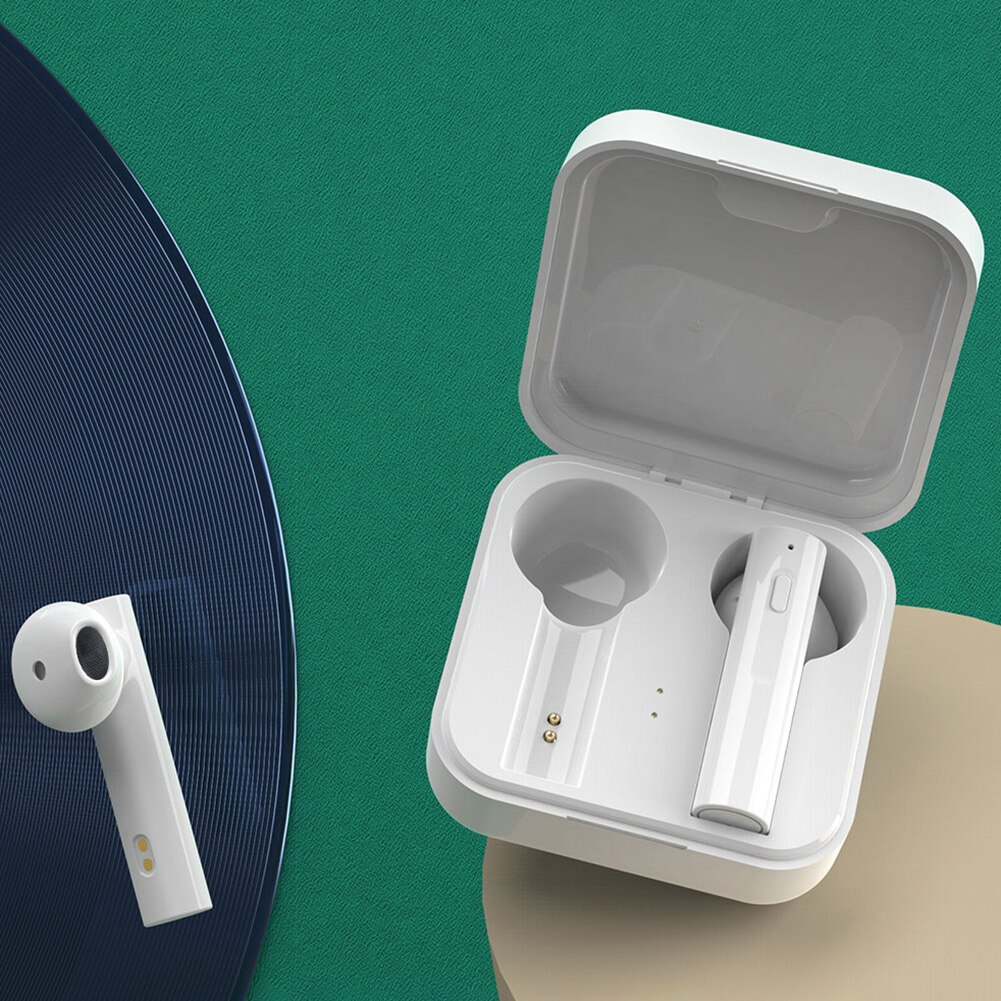 Air6 tws sem fio bluetooth 5.0 invisível earplug earbud fones de ouvido com caixa de carregamento esporte correndo fone de ouvido para o telefone móvel