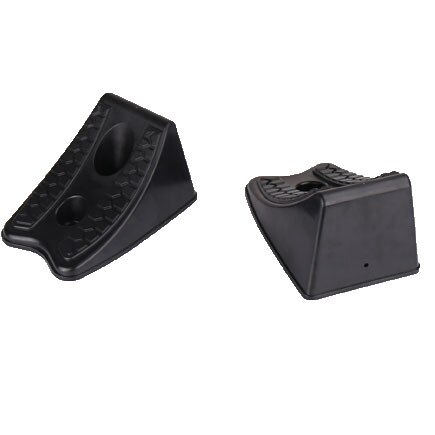Heavy Duty Tire Wheel Chock Stop RV Boat Trailer Watercraft Car/Home Camper ATV Rubber triangle wooden stoppers Accessories #30