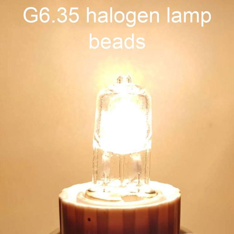 4 stücke 12V 50W Halogen Lampe Perlen Dimmbar Klar Kapsel Glühbirne Lampe Mit UV halt Hause Beleuchtung wohnkultur