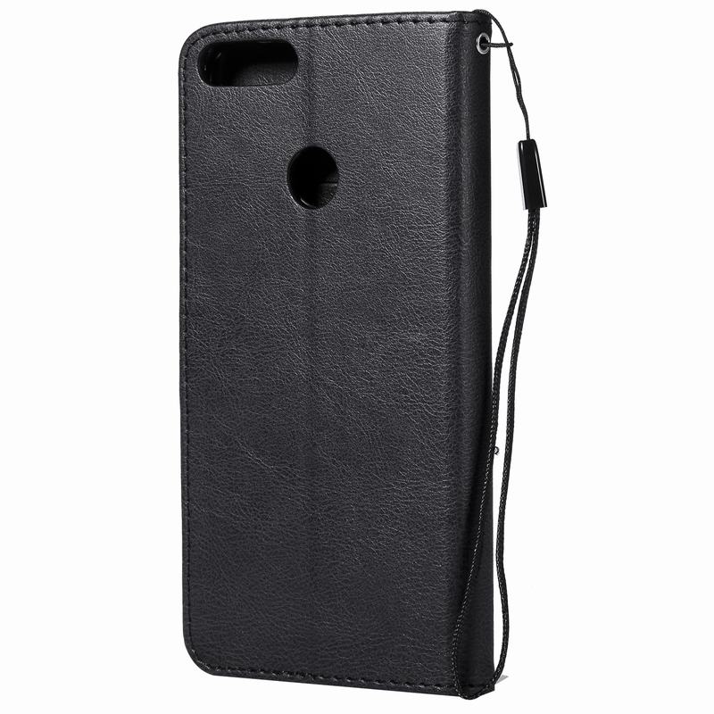 Case For Huawei Honor 9 Lite Leather Case Huawei P Smart 5.65" Flip Wallet Cover Coque For Huawei Nova Lite 2 Phone Cases 360