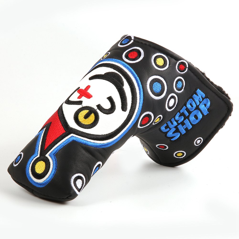 Golf putter clown joker cover Blade Putter Headcover cameron Johnny jackpot blade putter scotty headcovers