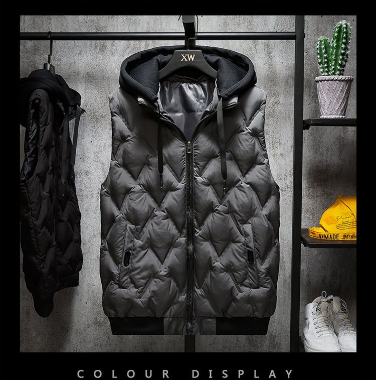 Gilet Décontracté Épais Homme Coton Tricot Col V - Style Automne Hiver