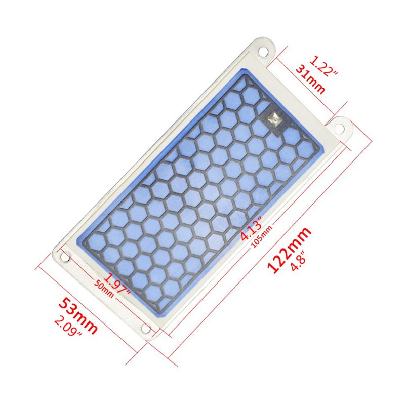 5g/h Portable Home Ozone Generator Plate Integrated Ceramic Ozonizer: Default Title