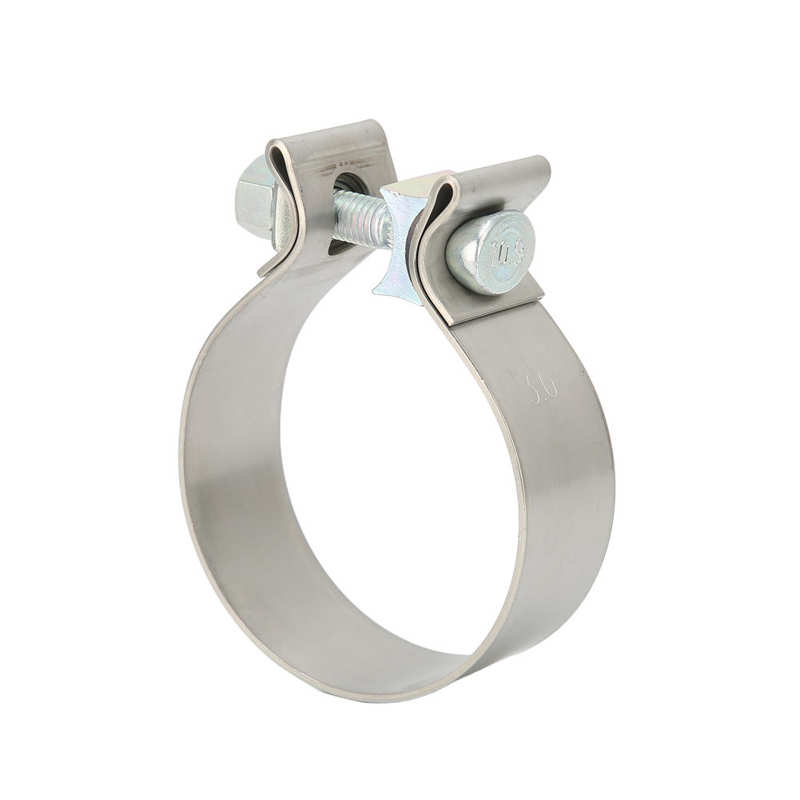 Morsetto di tenuta marmitta installazione semplice antiruggine a tenuta stagna anti deformazione morsetti di scarico universale forte per testata per: 3 pollici