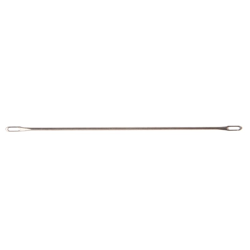Aiguille de transfert à Double œil pour toutes les machines à tricoter de calibre Standard de 4.5mm, aiguilles à coudre à la main, artisanat de broderie et de réparation