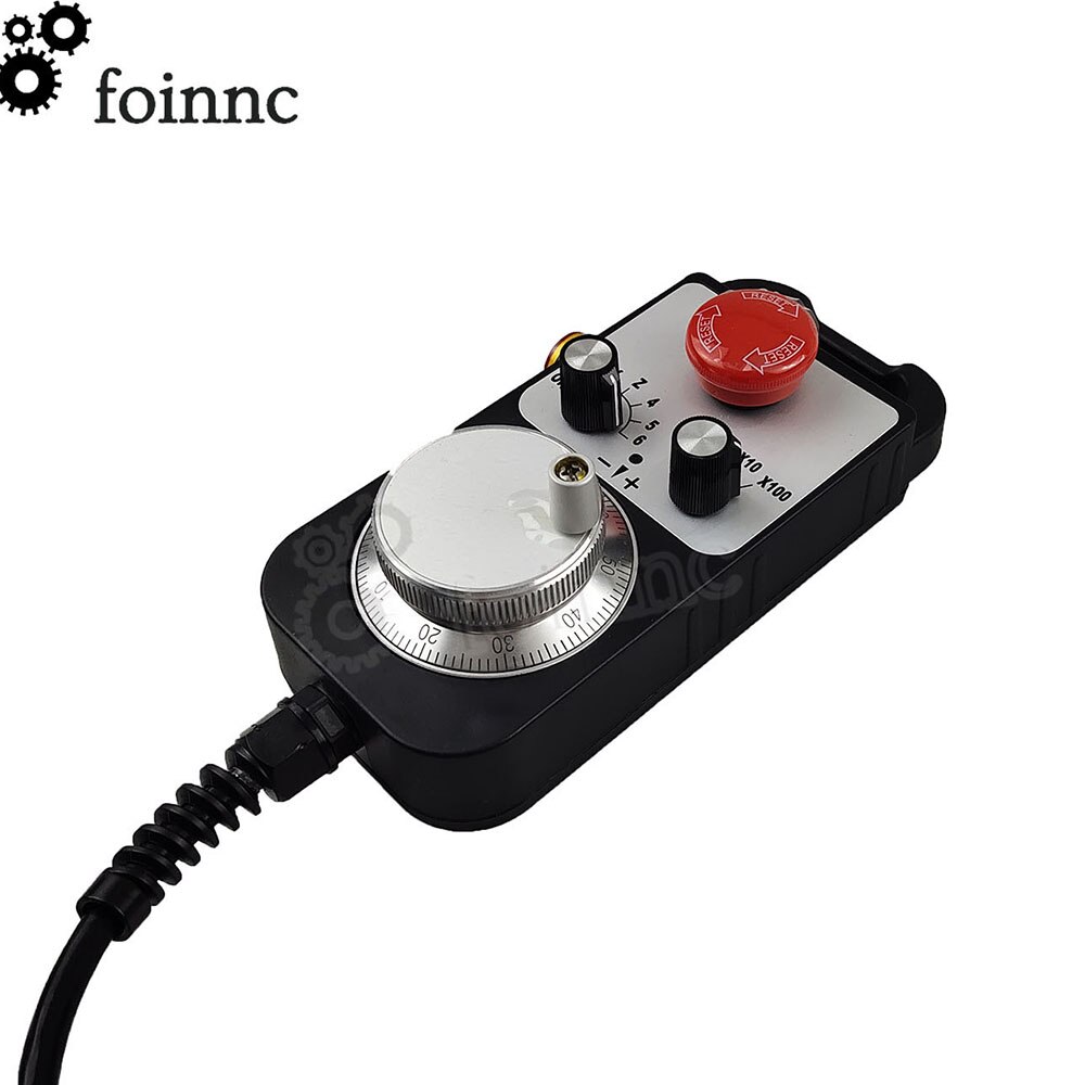 4/6 axis cnc electronic handwheel standard 5v mpg mach3 motion control system, emergency stop electronic handwheel