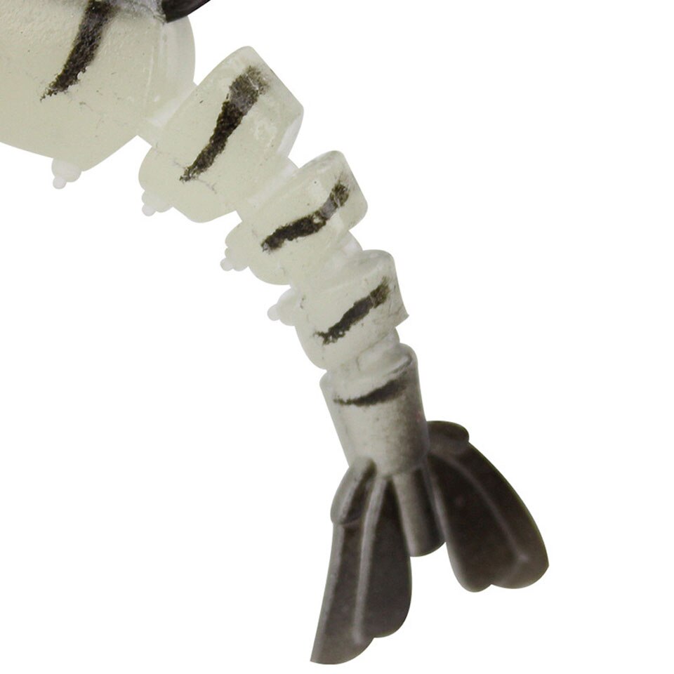 Jig Head Shrimp Carp Fishing Lure Accessories isca Artificial Bait Wobbler 9cm 13g Swimbaits Segment Crankbait