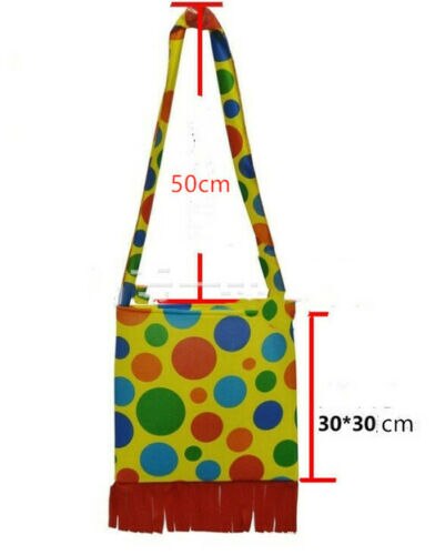 Halloween Costumes Funny Circus Naughty Harlequin Uniform Men Costume Fancy Dress Cosplay for Adult Men Women Clown Costume: Bag