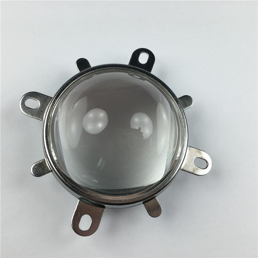 Kit met 57mm led-lenzen, reflectoren en stalen beugels voor 10w krachtige led-lampen, doe-het-zelf