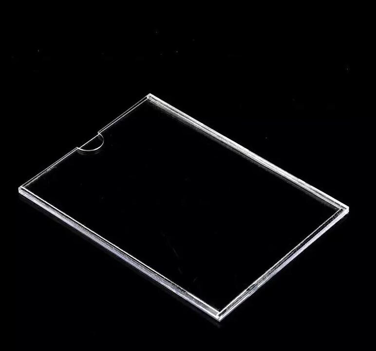 A4 Double-layer acrylic slot Transparent photo frame Card slot Insert Clear box plexiglass plate Acrylic Picture frame