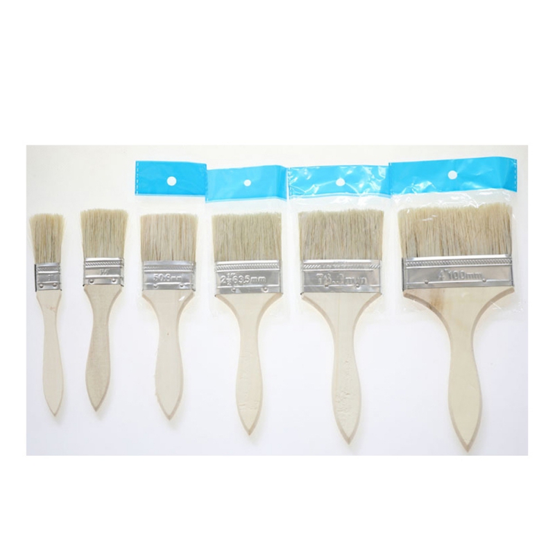 Paint Brush Set Great for Painter Home Owners Painting Brushes for Cabinet Decks Fences Commercial Paintbrush