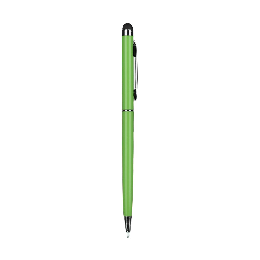 Dual-Use Stylus Mobile Phone Universal Touch Screen Pen for IPhone IPad Pen Ball Pen Writing Supplies Office School: PURPLE