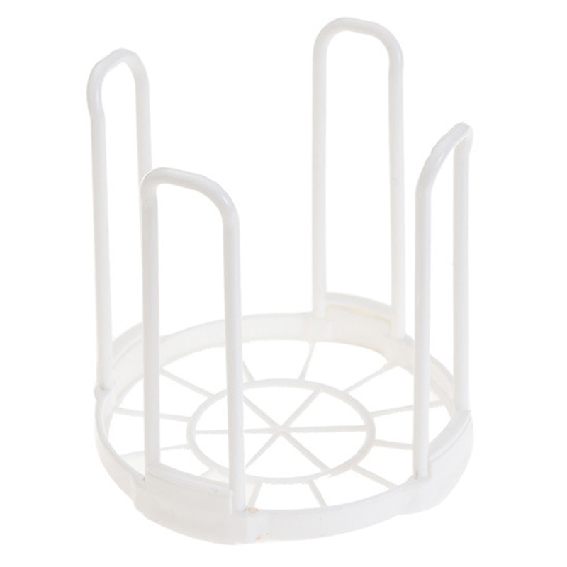 Dinnerware Bowl Plate Holder Plastic Drain Rack Dish Storage Display Stand Drying Shelf Tableware Drainer Rack Kitchen Organizer: white