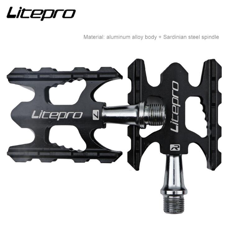 Litepro 1 Paar Fiets Pedaal Ultralight 228G K3 Voor Vouwfiets Mountainbike Racefiets Bya 412 Mks