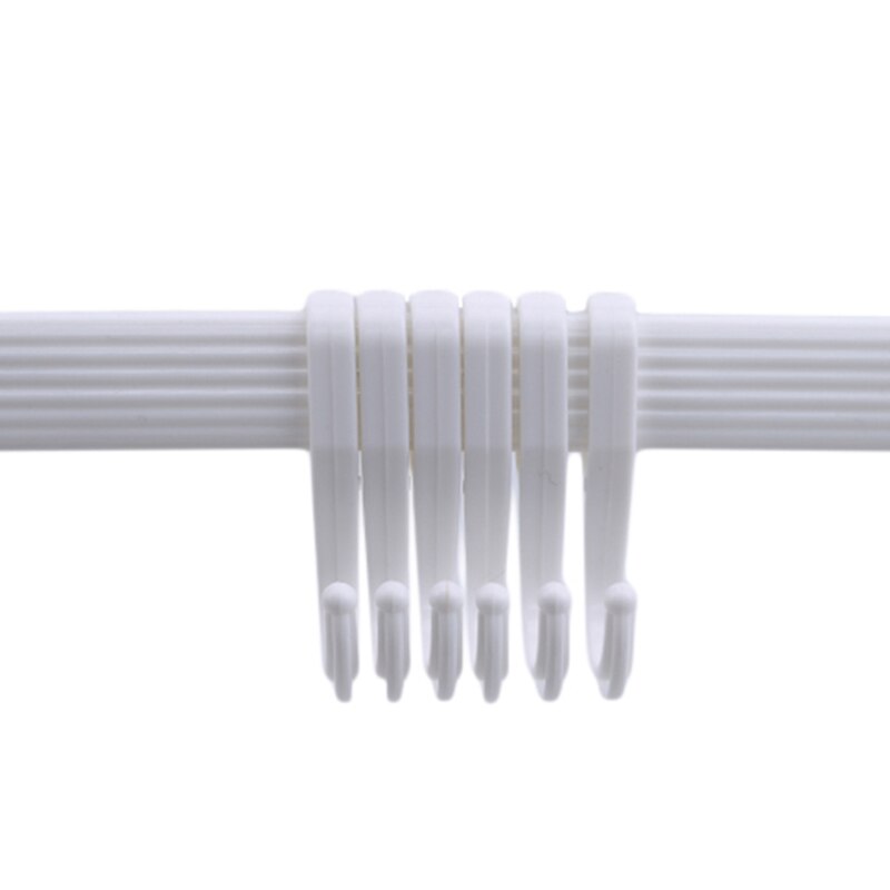 Jälkiä jättämätön koukku muovinen kuusirivinen koukku tarrateline 6- kpl keittiön kylpyhuoneen imukoukut seinään