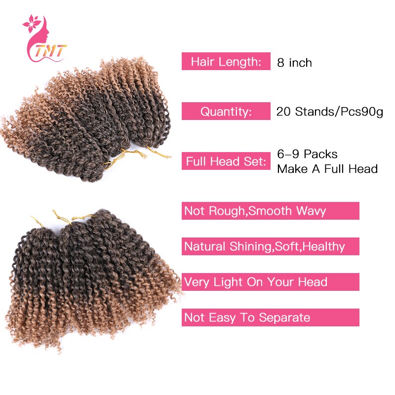 Marly Jerry Curl Jamaicaanse Bounce Gehaakte Vlechten Haar Ombre Synthetische Lente Twist Vlechten Haar Exrensions Voor Zwarte Vrouwen