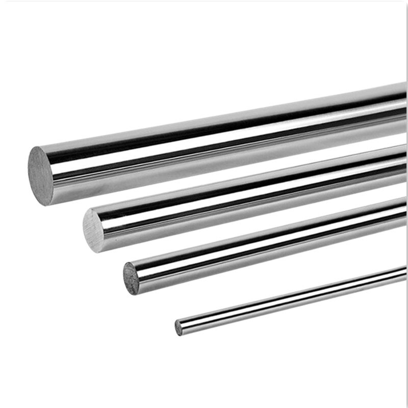 linear shaft rod Dia 12mm x length 100 150 200 250 300 330 350 400 450 500 550 mm Cylinder Chrome plated Linear Rods round bar