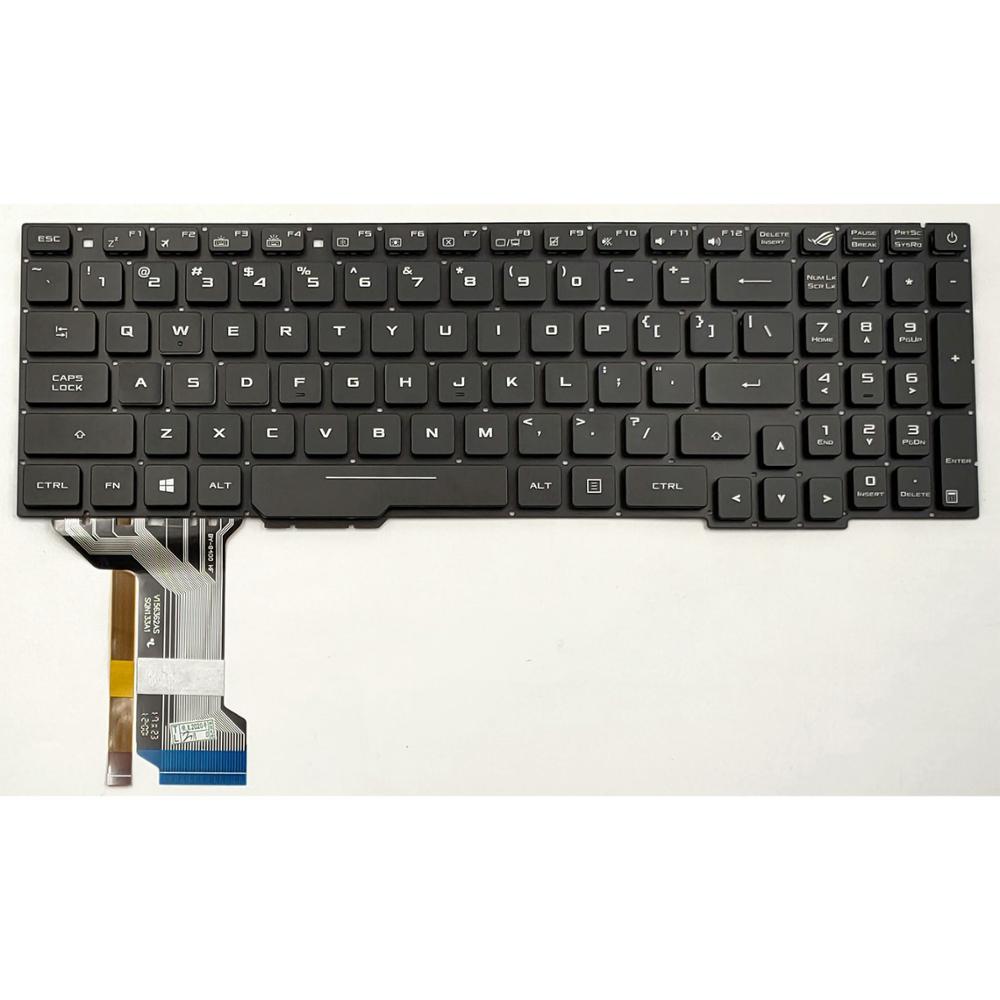 para Asus ROG Strix GL553 GL553VD GL553VE GL553VW GL753 GL753VD GL753VE GL753VW teclado de ordenador portátil serie US retroiluminado