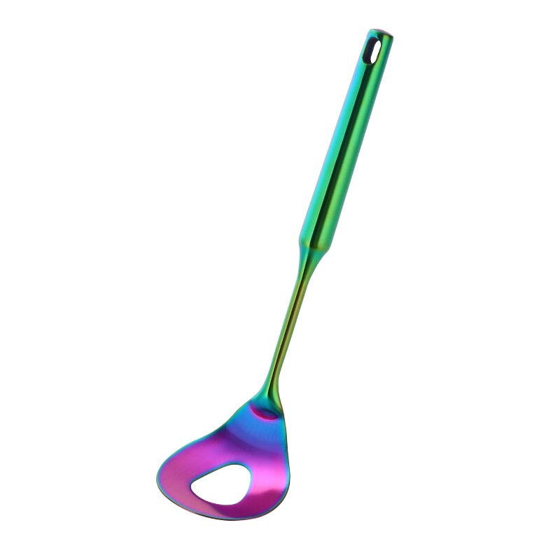 1 Pcs Aardappel Druk Modder Rvs Shredder Aardappel Mash Geperst Tool Puree Fruit Crusher Groente Kitchen Tools Accessorie: Rainbow-1 pc