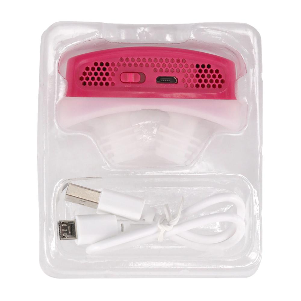 anti snoring clip ease breathing snoring device for sleep: Red
