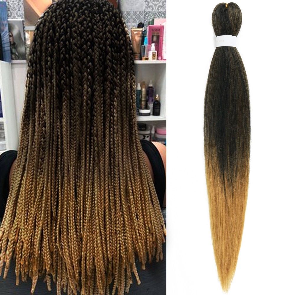 26 inch Long Ombre Braiding Hair Easy Braid Crochet Hair 90 g 26 inch Synthetic Hair Extensions Jumbo Braids Hair for Women