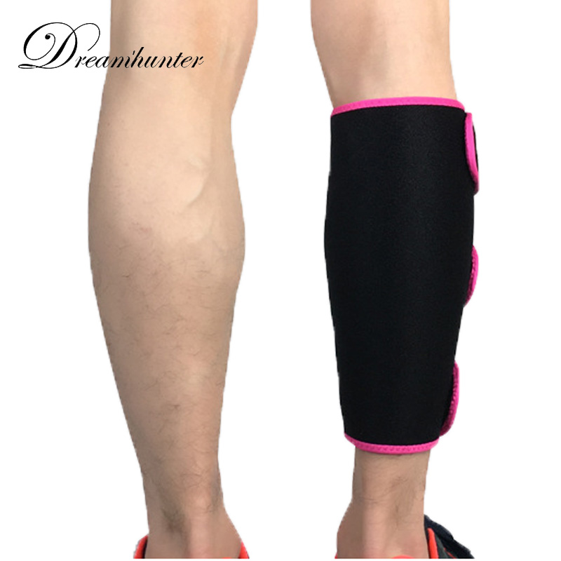 Verstelbare Bandage Voetbal Shin Guard Protectors Compressie Voetbal Basketbal Fietsen Been Mouwen Kalf Beschermer