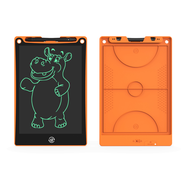 12 Inch Lcd Schrijven Tablet Leren Onderwijs Speelgoed Voor Kinderen Schrijven Tekentafel Meisjes Speelgoed Kinderen Magische Schoolbord: Blauw