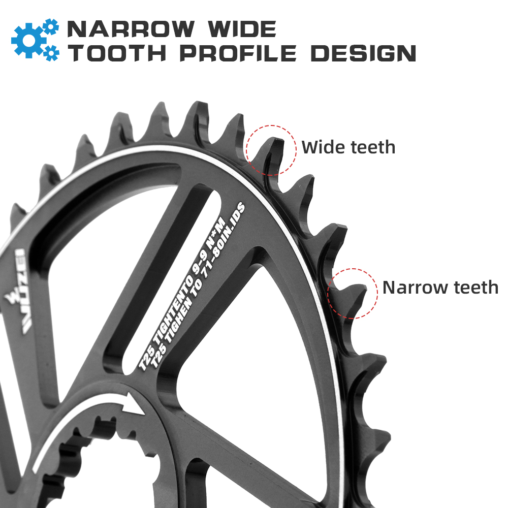 MTB Mountain Bike 1/3/6MM Offset 30T/32T/34T/36T/38T/40T Crown Bicycle Chainring for 11/12S NX XX XO GX Crank Parts