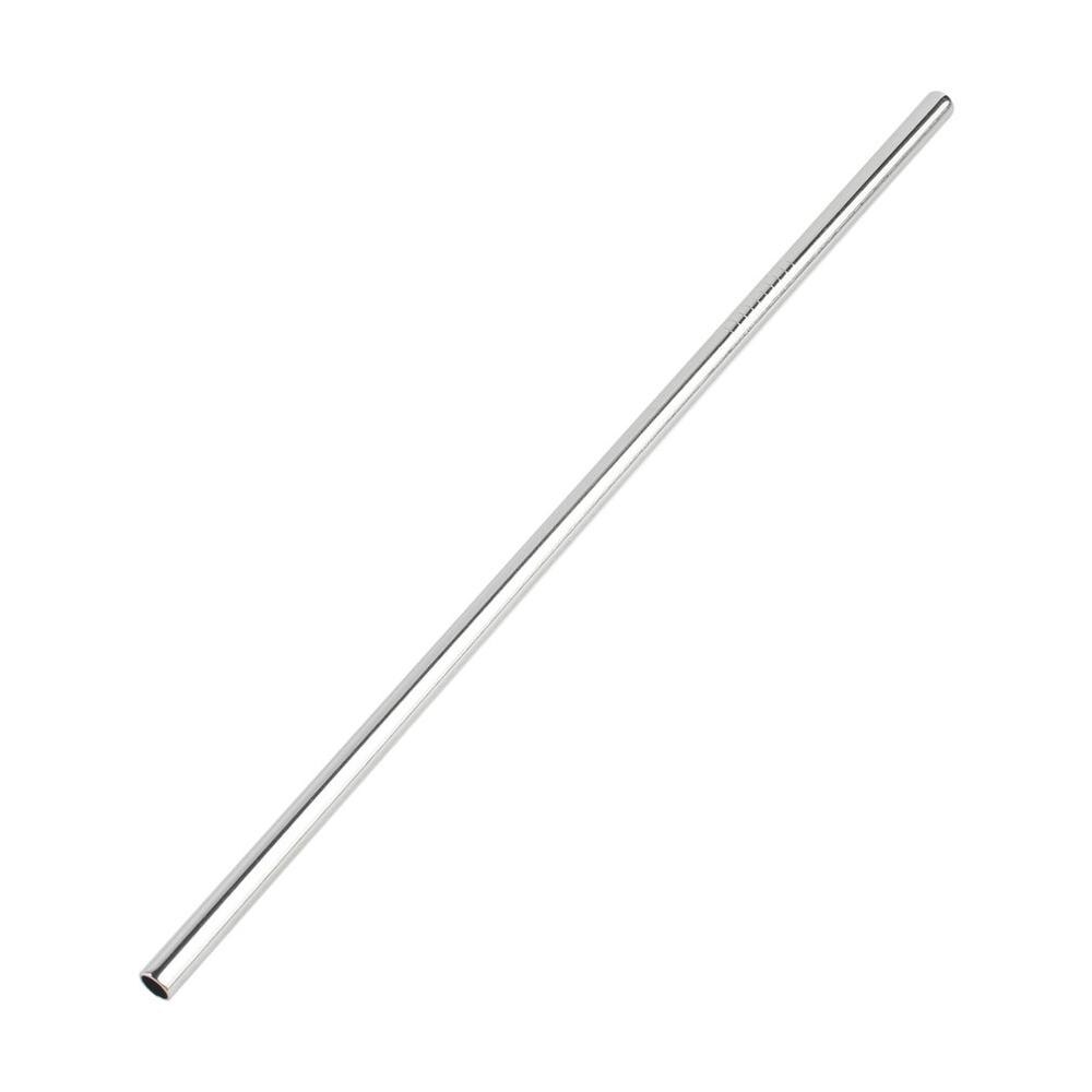 Colorful Drinking Straw Reusable 304 Stainless Steel Metal Straw Sturdy Bent Straight Drinks Straw: Straight1