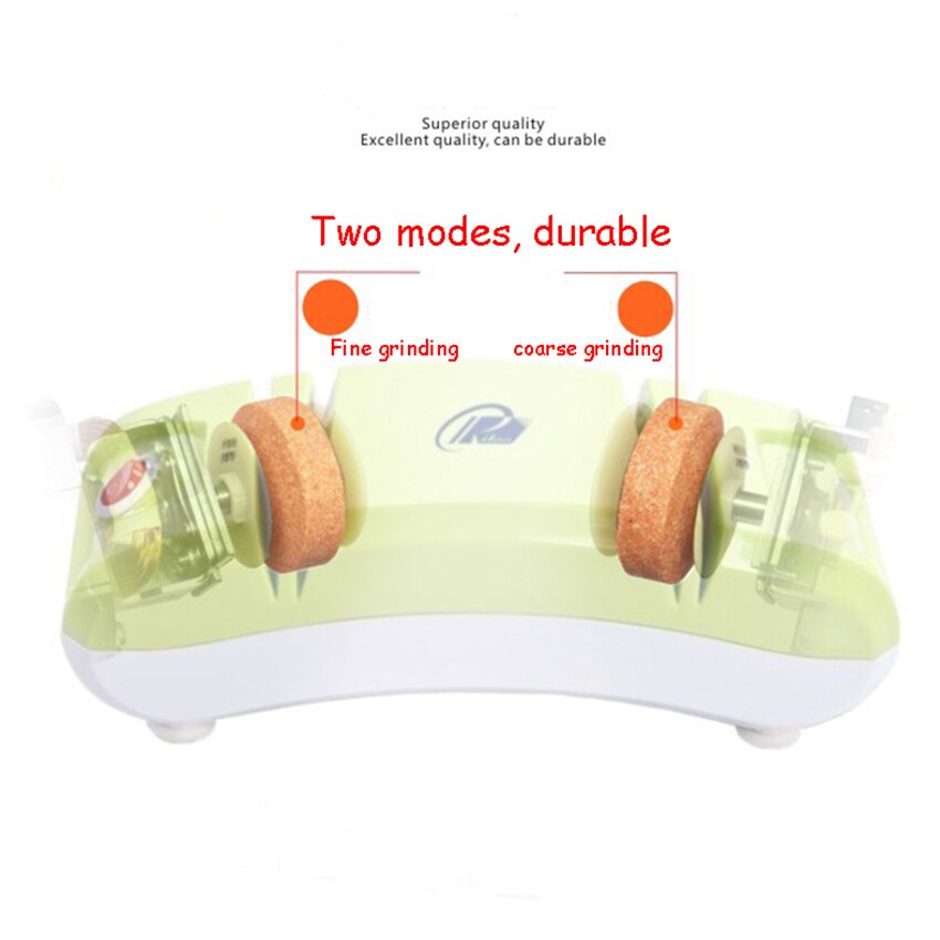 220v 150w helautomatisk elektrisk knivsliper kjøkkenkniver slipe dings diamant smergel slipemaskin