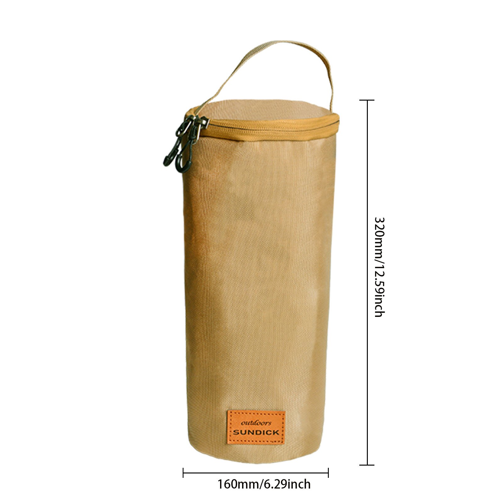 Gas Tank Protective Case Fuel Cylinder Cooking Protector Storage Bag Durable Outdoor Camping Hiking Gas Storage Cover: C 16cmX32cm