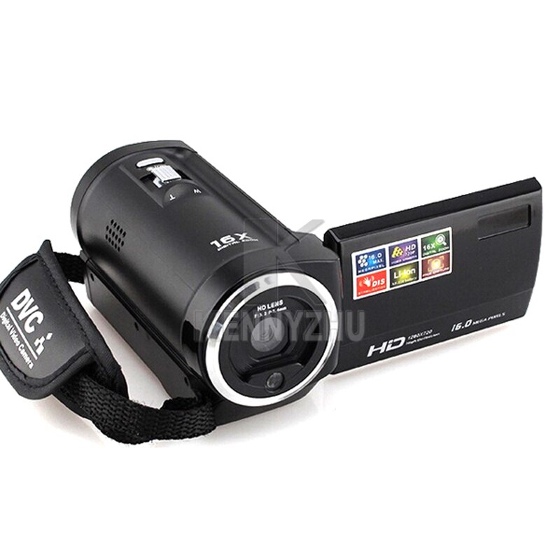 Camcorder CMOS 16MP 2.7" TFT LCD Video Camera 16X Digital Zoom Shockproof DV HD 720P Recorder DVR Red Black