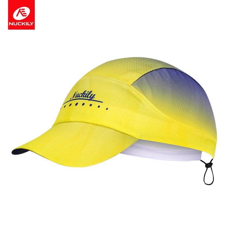 NUCKILY – casquette de cyclisme classique pour hommes et femmes, 13 styles au choix, chapeaux de vélo, taille libre, élastique, respirant,: PI29-yellow