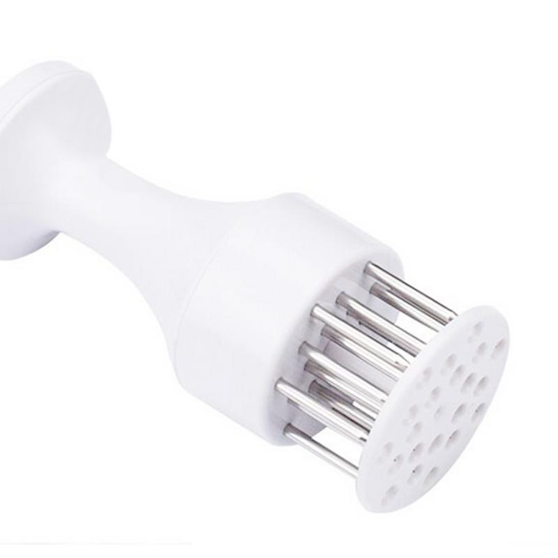 1pcs Steak Naald Klop Vlees Hamer Kip Steak Tool Barbecue Vleesvermalser Tool Rvs Vleesvermalser Naald