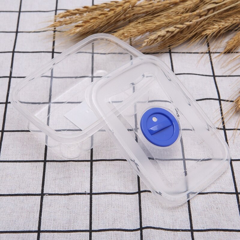Plastic Clear Reusable Food Storage Container Lunch Box Airtight Seal With Lid PXPC