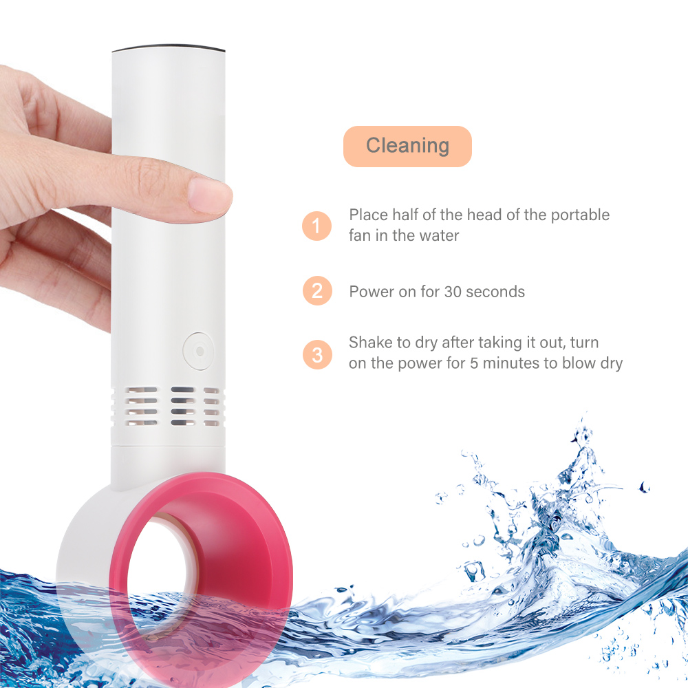 Draagbare Usb Oplaadbare Mini Fan Wimper Fan Droger Bladeless Handheld Fan Voor Wimper Extension Blower Voor Essentiële Wimper