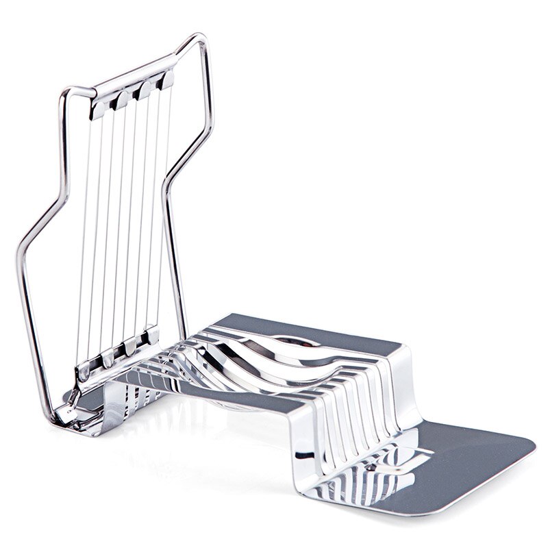 Stainless Steel Egg Slicer Multi-function Egg Peeler Flower Egg God Device Multi Valve Divider