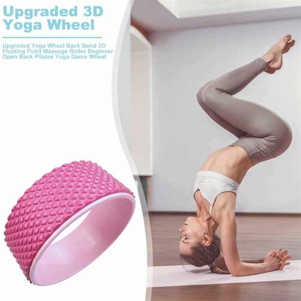 Yoga Kreis Yoga Rad dehnen ErhöHenne Fitness Flexibilität Pose-Berufsausbildung Rad ÜSpund Ausrügestochen
