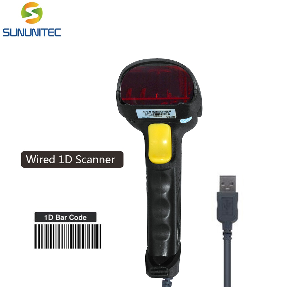 usb 1D wired / 2.4G Wirelress Handheld Barcode Scanner