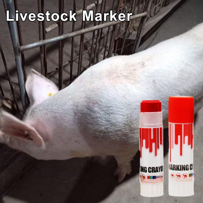 Vieh Marker Buntstift Ebene Marker Buntstift Vieh Malerei Buntstift hochreine Paraffin Basis sicher für Enten rinder Schwein Schafe