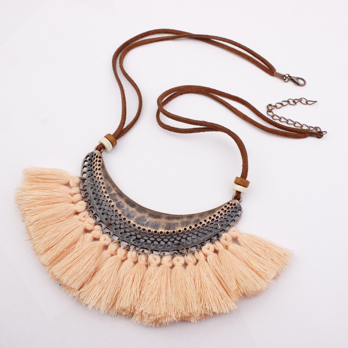 Tassels Ornaments Will Crescent Moon Accessories Posimi Second Tassels Accessories Christmas Party: apricot powder