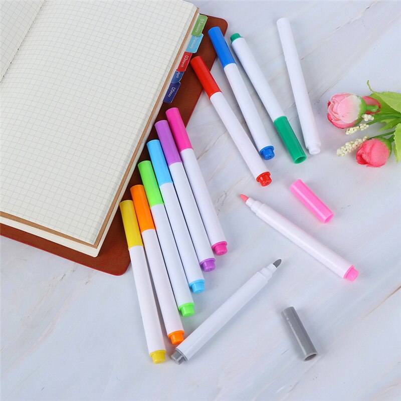 Water-soluble Liquid Chalk Children's Drawing Pen Non-dust Board Chalk Marker Office School Supplies