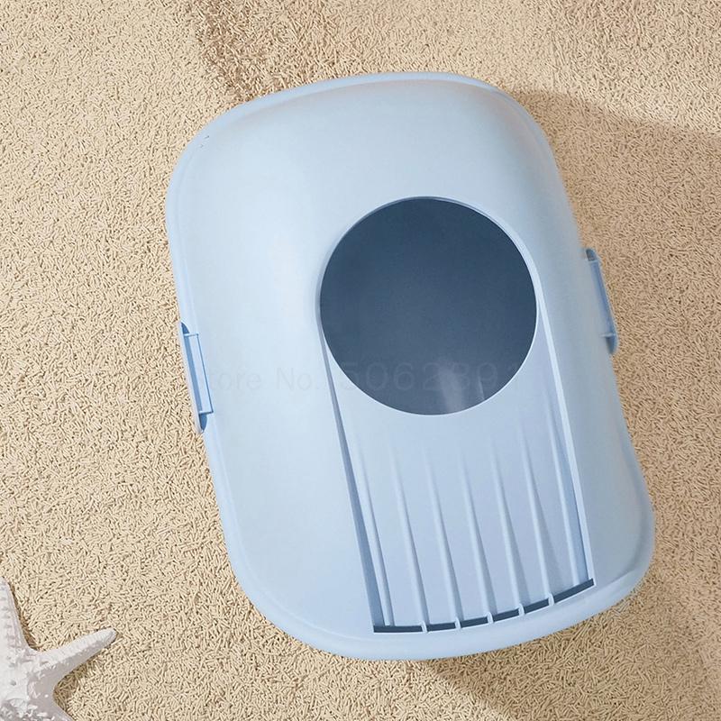 Leven Kleine Walvis Kat Zand Pot Grote Top-In Kattenbak