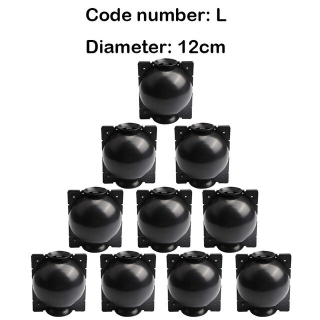 1-10pc Pianta Radicamento Sfera Innesto Radicamento In Crescita Scatola Albero di Innesto Kit Pianta Razza Tifo Dispositivo Giardino Innesto strumenti: 10PC-Black-L