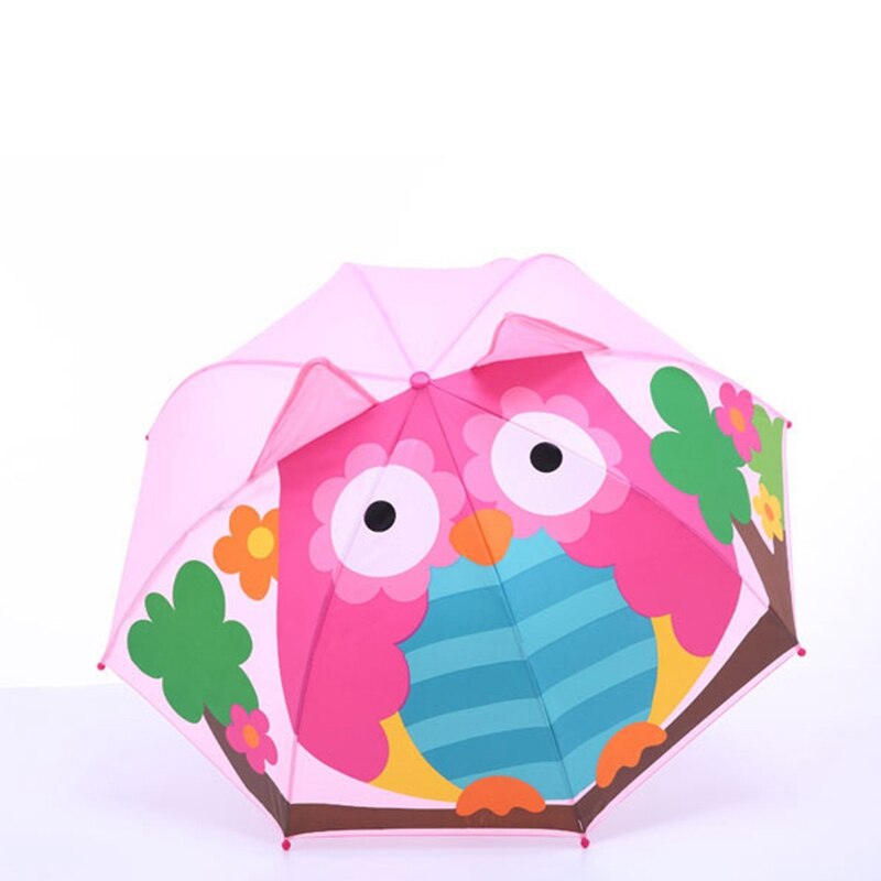 Cartoon prinses dieren opvouwbare paraplu regenparasol paraplu's kleuterschool meisjes jongens zonnebrandcrème kinderen paraplu's verjaardag: Stijl 9