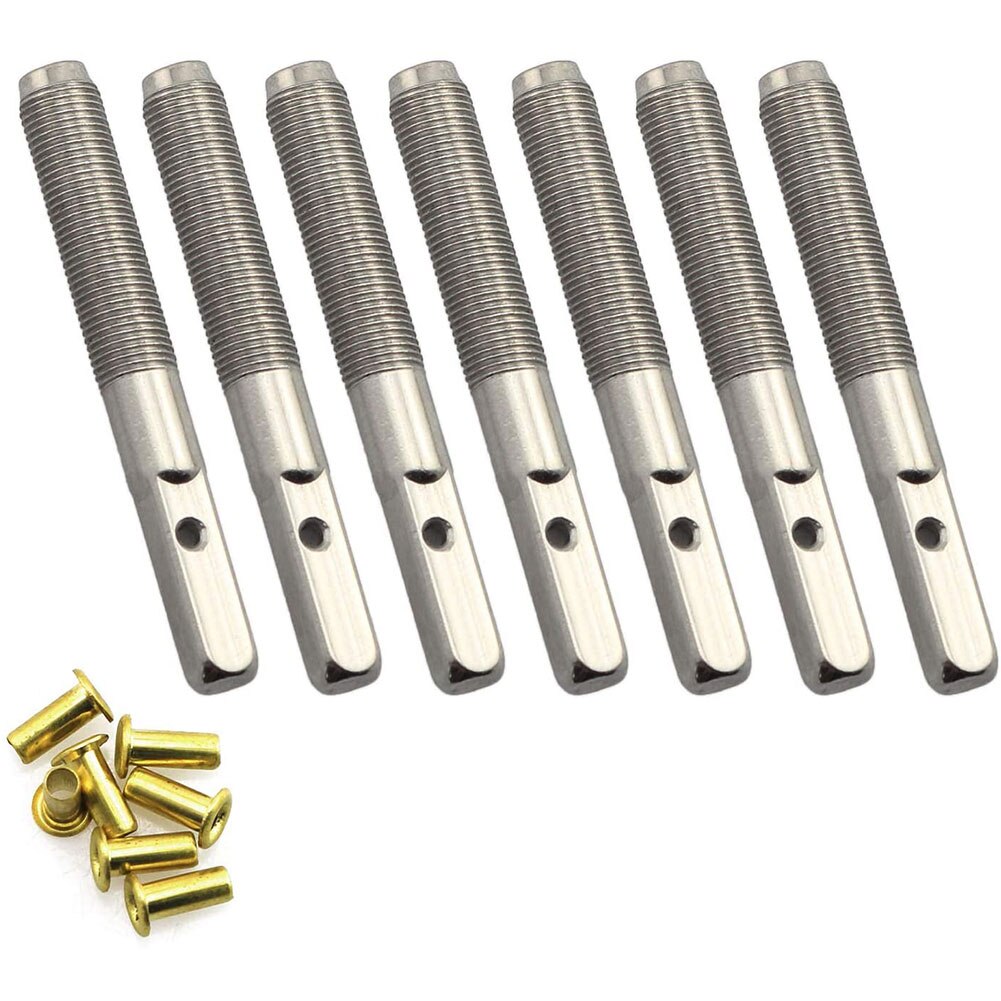 Tuning Pinnen Met L-Vorm Stemsleutel Voor Lier Harp Snaren Primitieve Snaarinstrumenten Zilveren Harp Snaren Harp Tuning pins
